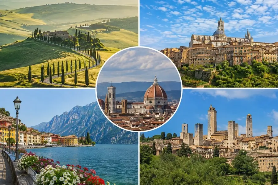Perly Toskánska + Verona a Lago Di Garda